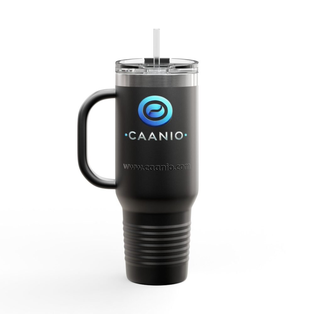 Caanio Insulated Travel Mug - 40oz with Straw | Perfect for On-the-Go Hydration – Image 12