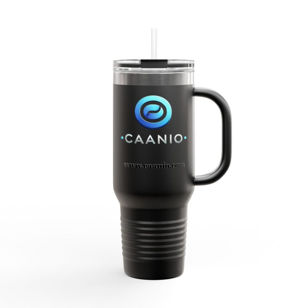 Caanio Insulated Travel Mug - 40oz with Straw | Perfect for On-the-Go Hydration – Image 10