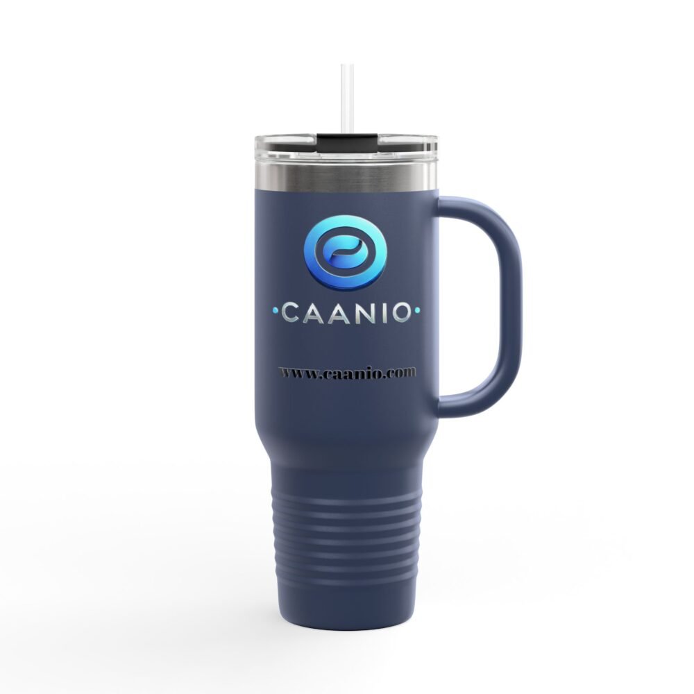 Caanio Insulated Travel Mug - 40oz with Straw | Perfect for On-the-Go Hydration – Image 26