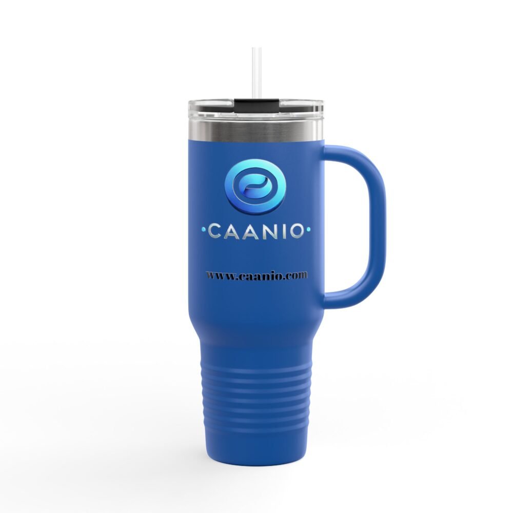 Caanio Insulated Travel Mug - 40oz with Straw | Perfect for On-the-Go Hydration – Image 22