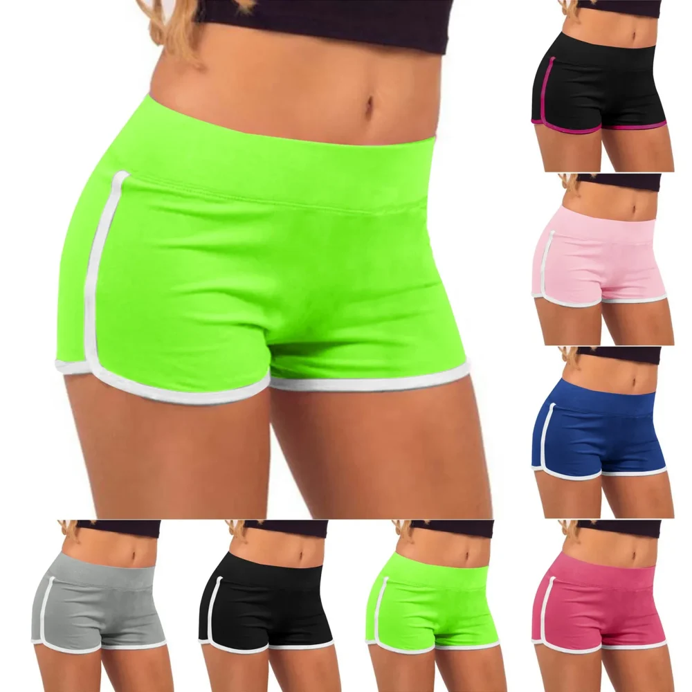 Women Sports Panties Sleep Bottoms Underwear Shorts Tights Skinny Pants Black Gray Red L XL XXL Quick Drying Casual Fitness Yoga – Image 2