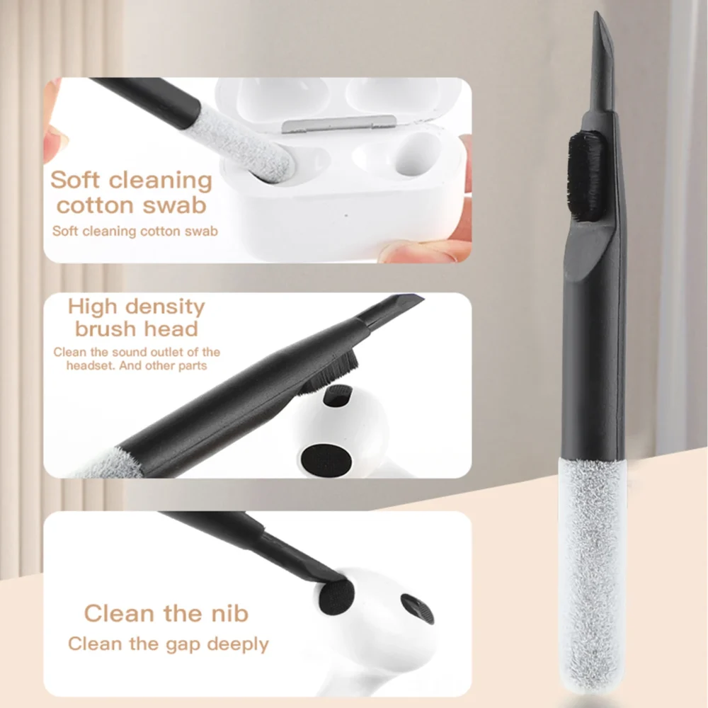 18 in 1 Computer Keyboard Cleaner Kit Phone Tablet Camera Screen Cleaning Tools Earphone Clean Brush Keycap Puller Phone Holder – Image 2