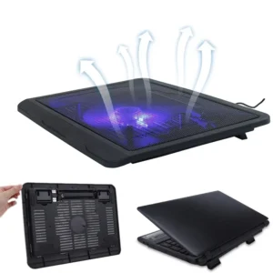 N19 Laptop Cooling Pad for 10/12/14 Inch Universal Silent Big Fan