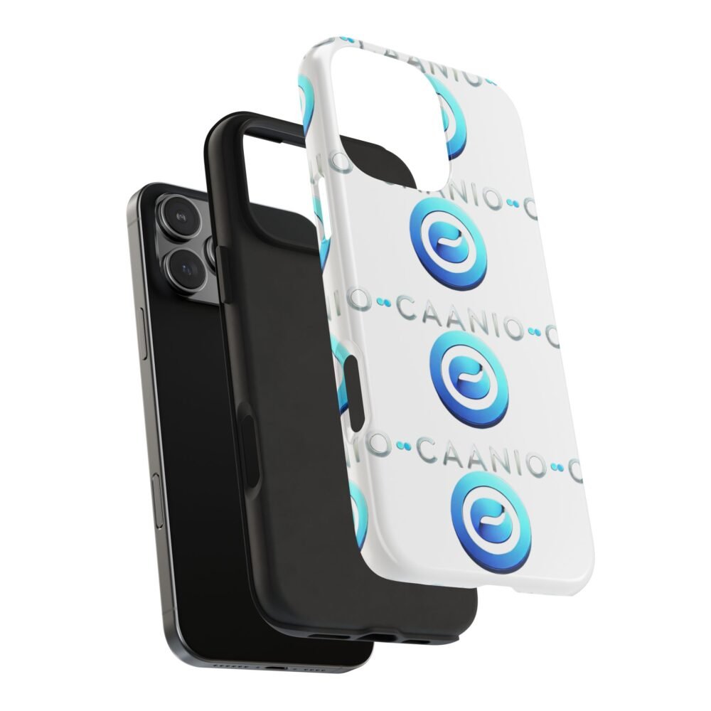 Durable Phone Cases with Modern Logo Design | Perfect for Tech Lovers – Image 2